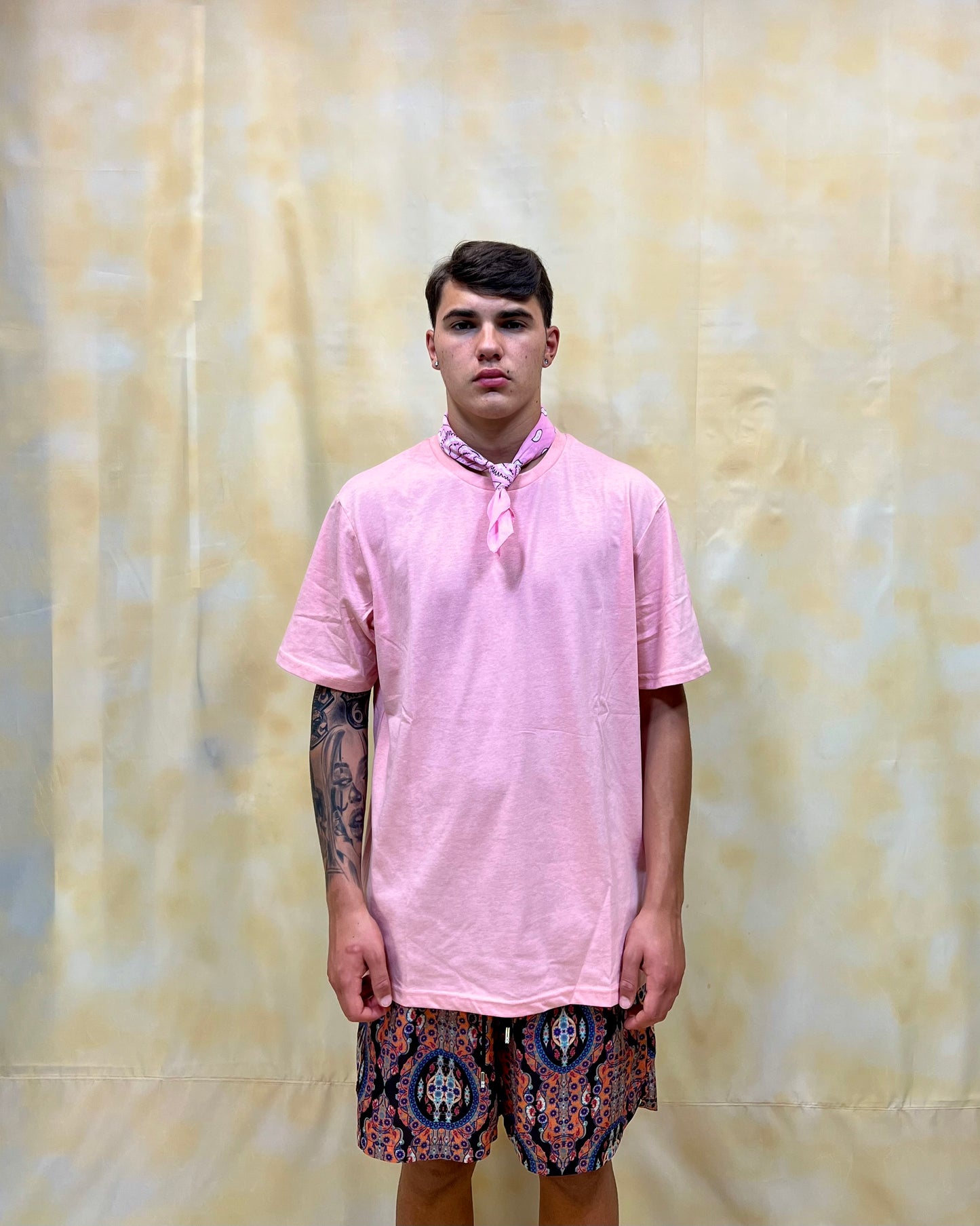 T-SHIRT BOXY FIT ROSA LIGHT WEIGHT