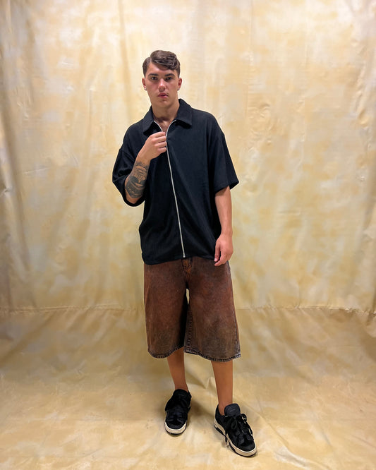 BERMUDA JORTS RUGGINE LAVAGGIO ACID WASH