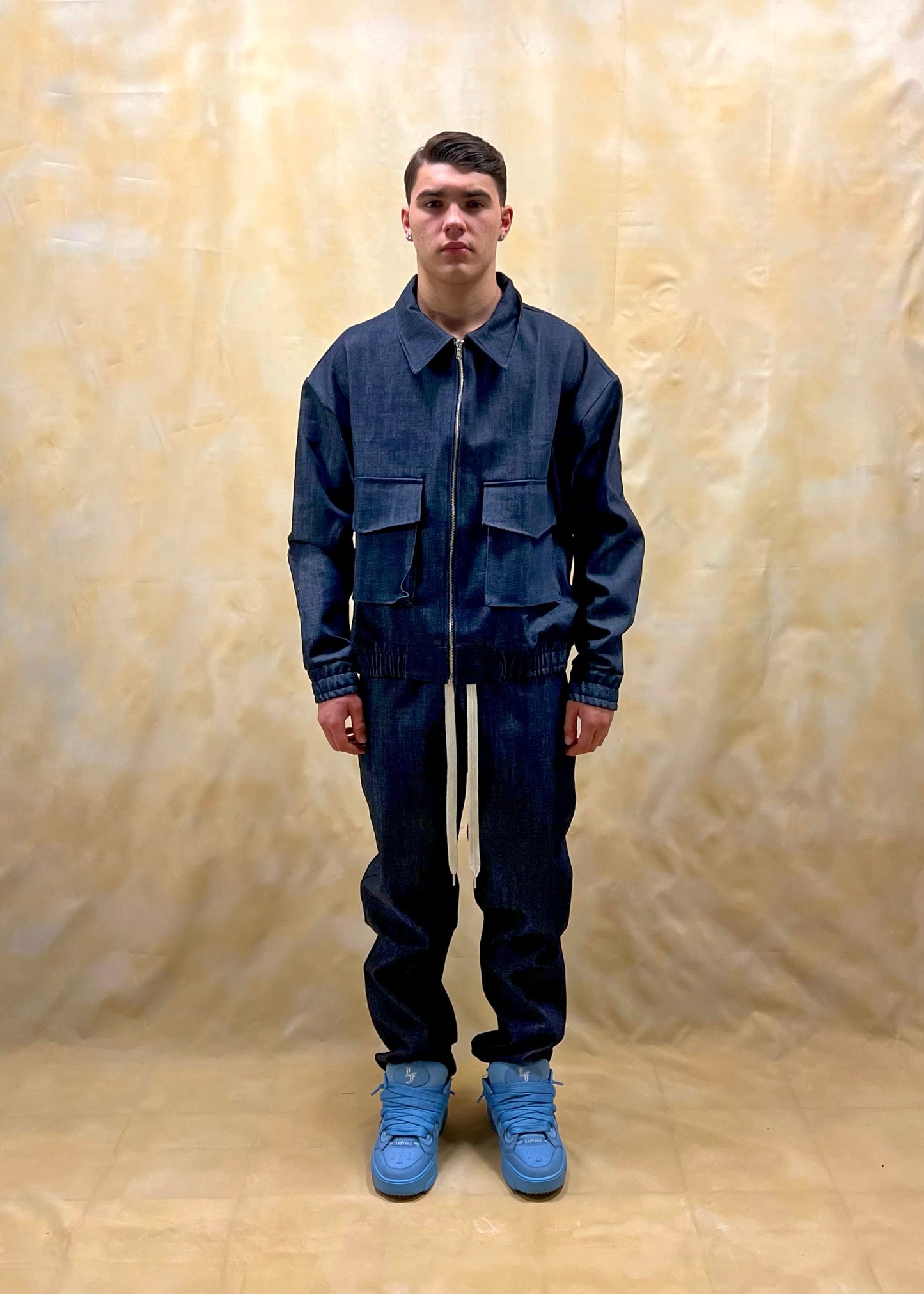 COORDINATO IN DENIM LAVAGGIO ZERO