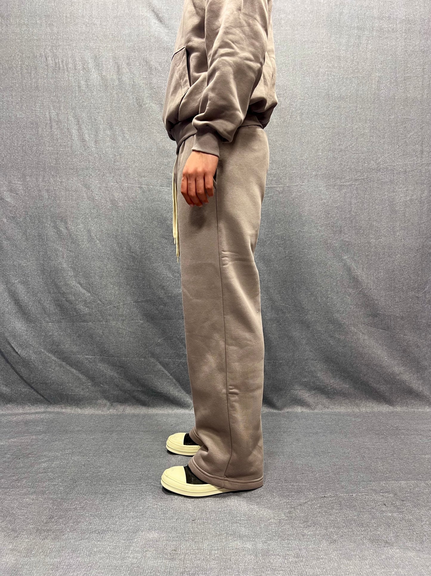 PANTALONI JOGGING LOOSE FIT TORTORA