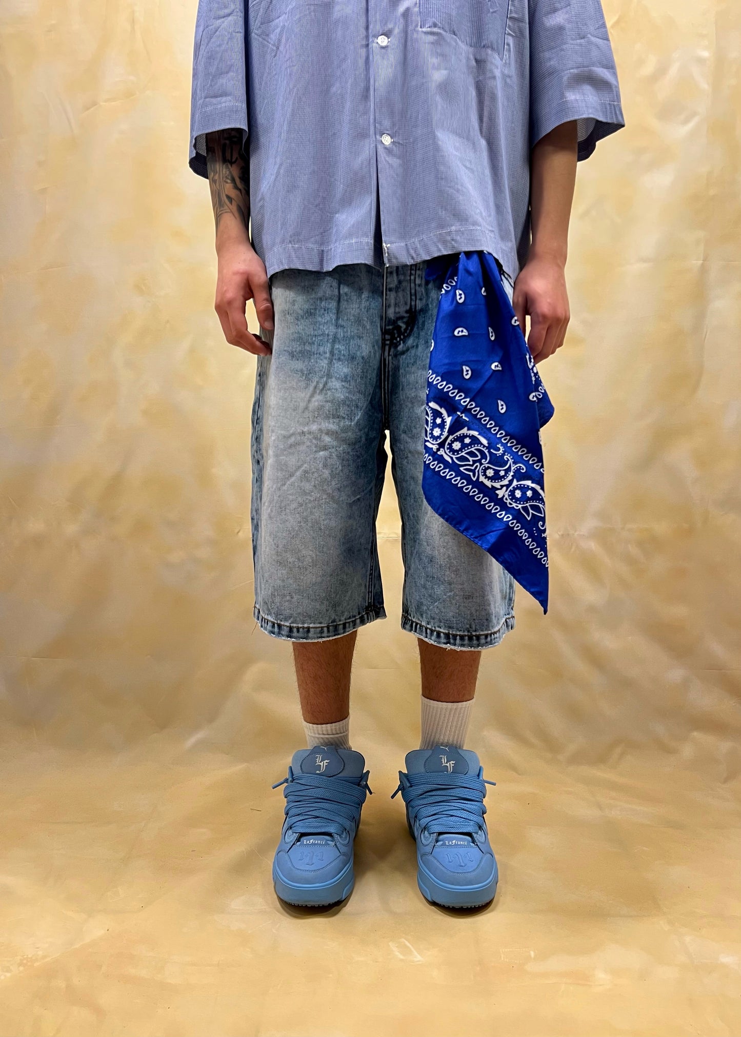 BERMUDA JORTS LAVAGGIO STONE