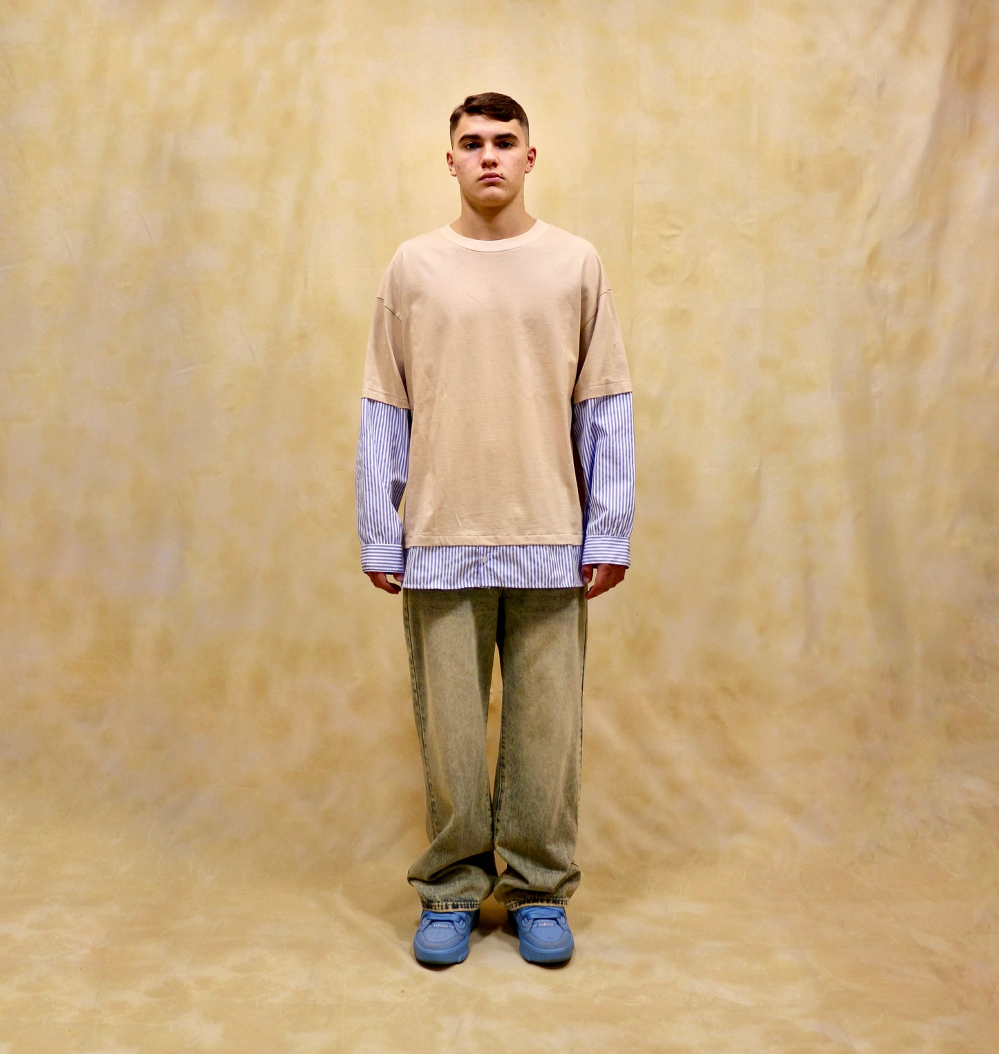 JEANS BAGGY FIT LAVAGGIO SABBIATO