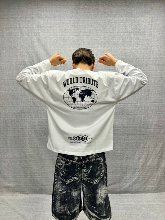 T-SHIRT LONGSLEEVE BIANCA WORLD TRIBUTE