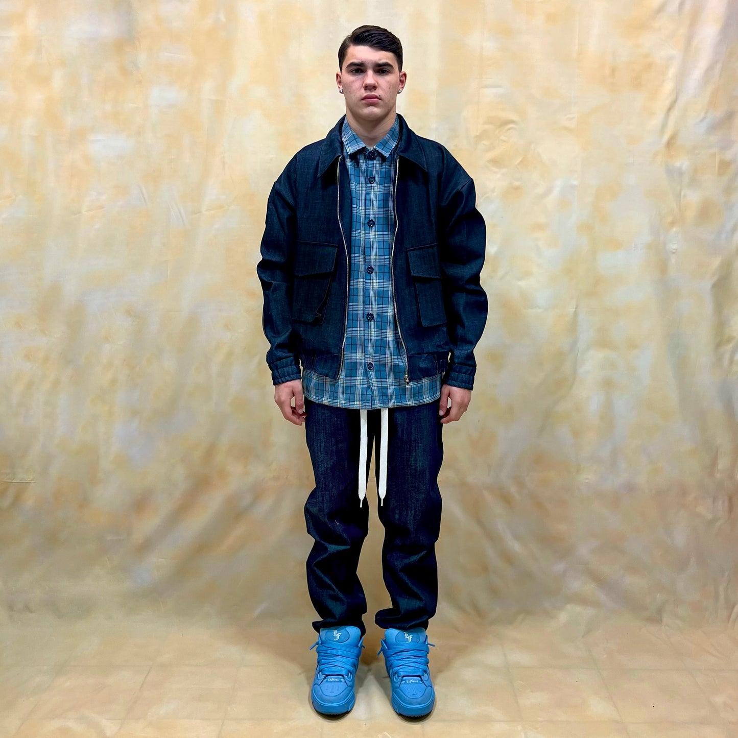 COORDINATO IN DENIM LAVAGGIO ZERO