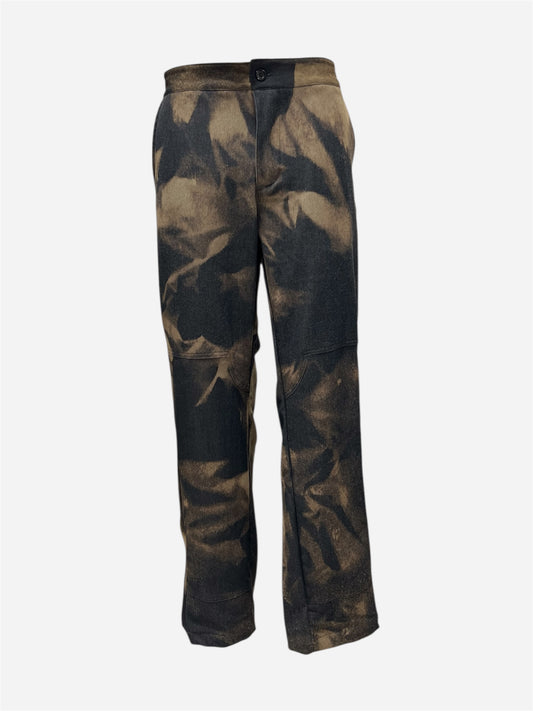 PANTALONI LOOSE FIT BLU INDACO EFFETTO TIE DYE