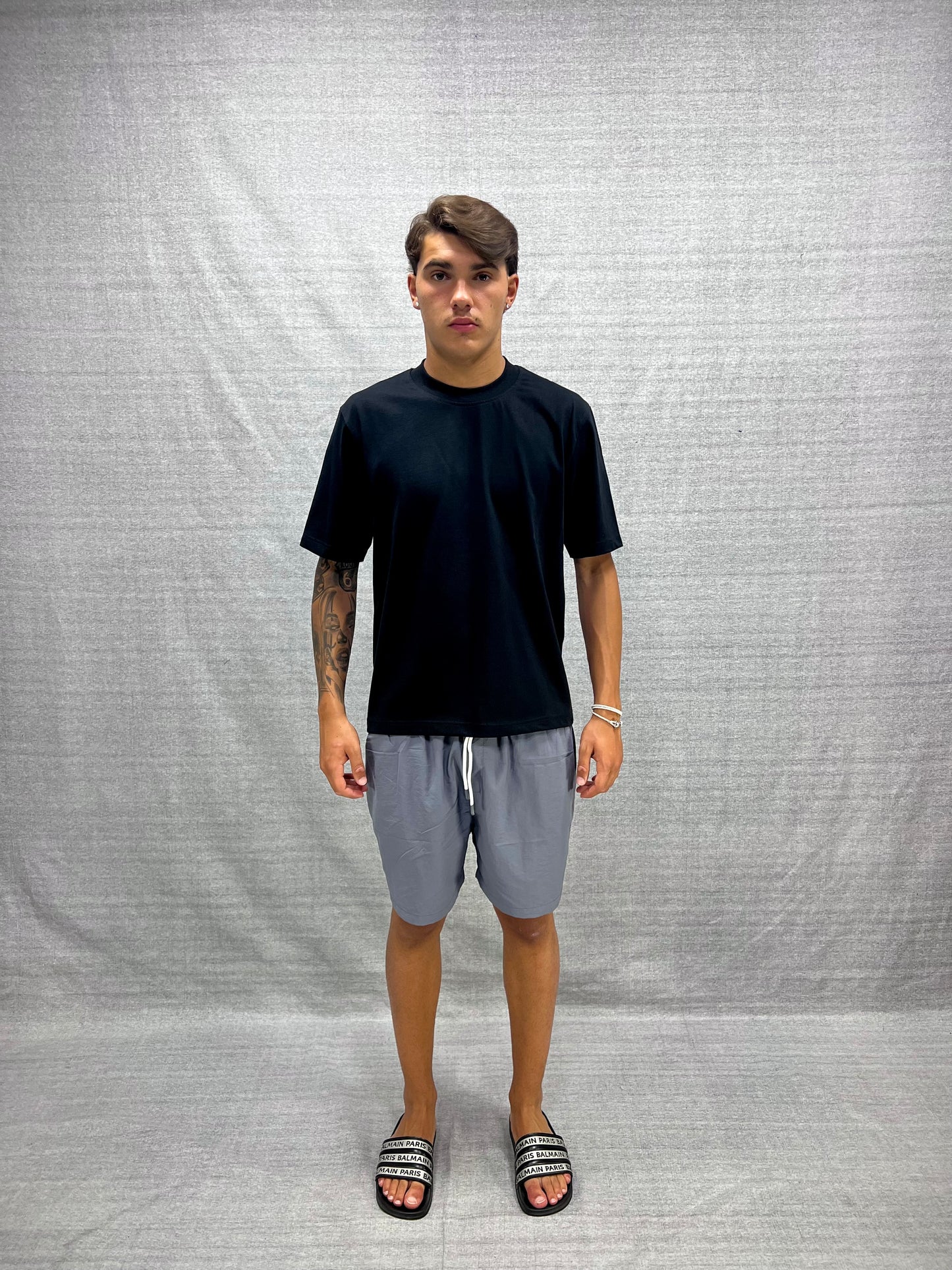 COSTUME DA BAGNO BASIC GRIGIO