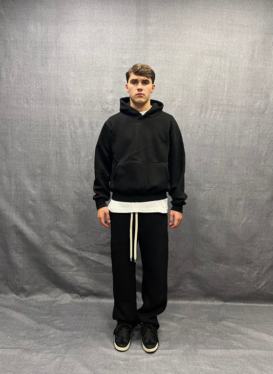 PANTALONI JOGGING LOOSE FIT NERI