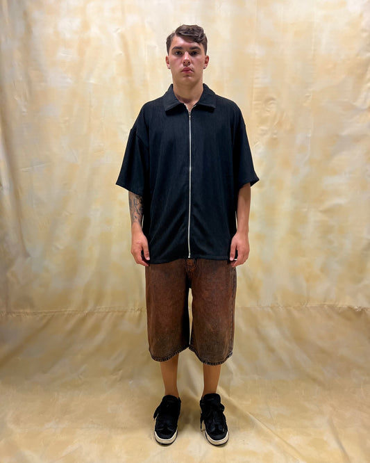 BERMUDA JORTS RUGGINE LAVAGGIO ACID WASH