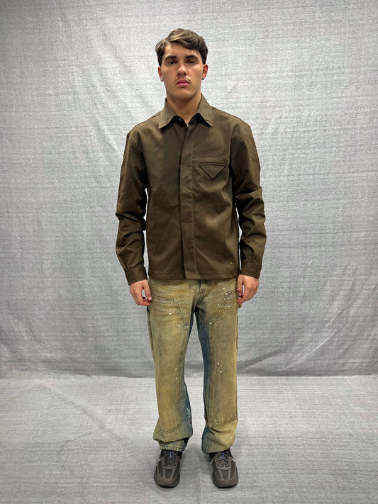 JEANS CARPENTER BAGGY FIT BEIGE LAVAGGIO SABBIATO