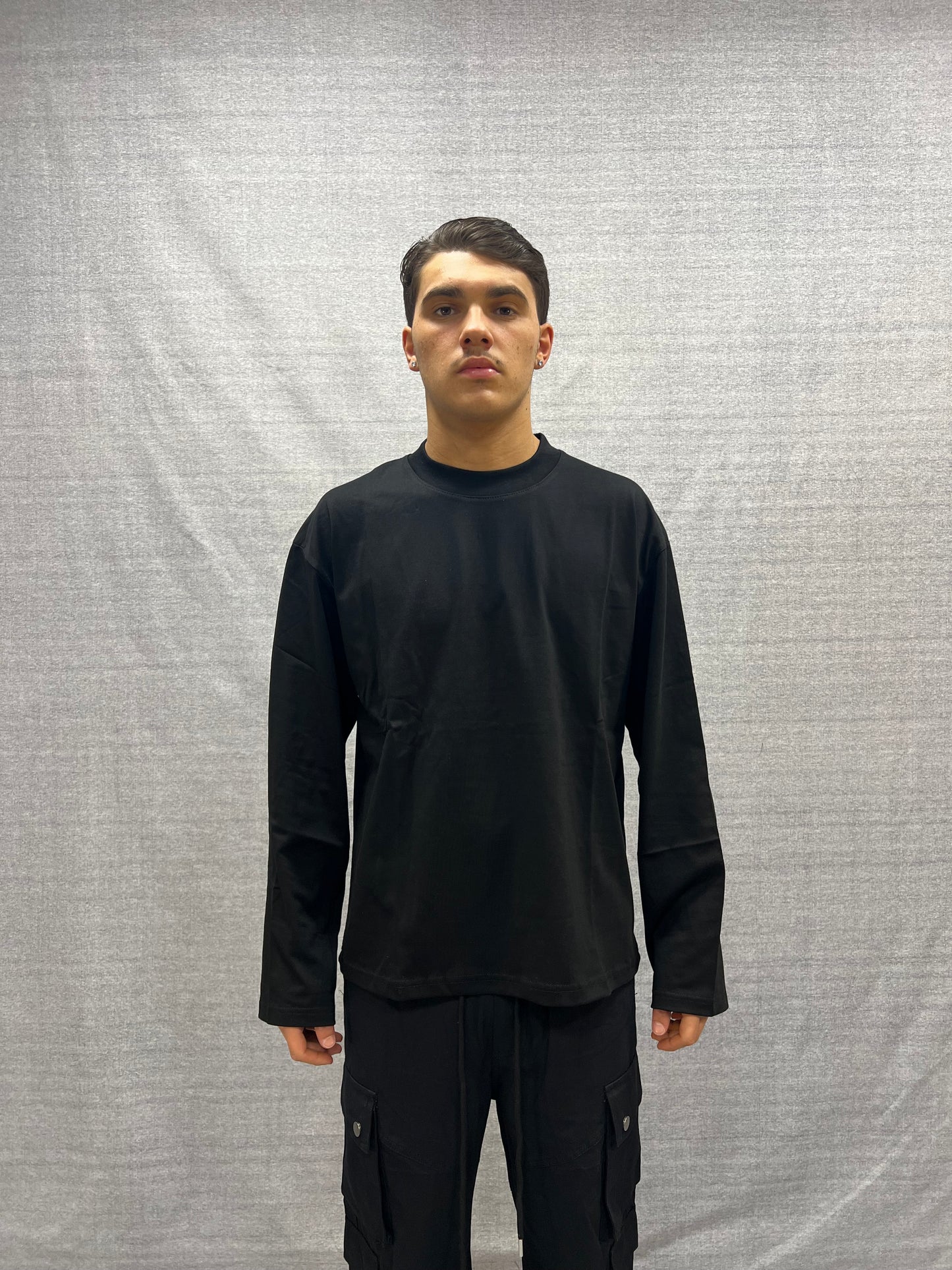 T-SHIRT LONGSLEEVE NERA