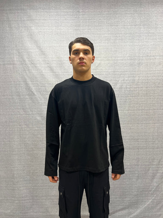T-SHIRT LONGSLEEVE NERA