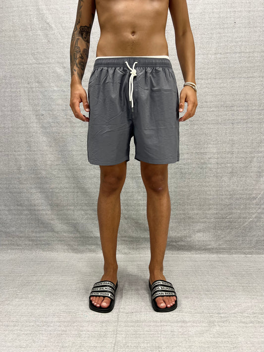 COSTUME DA BAGNO BASIC GRIGIO