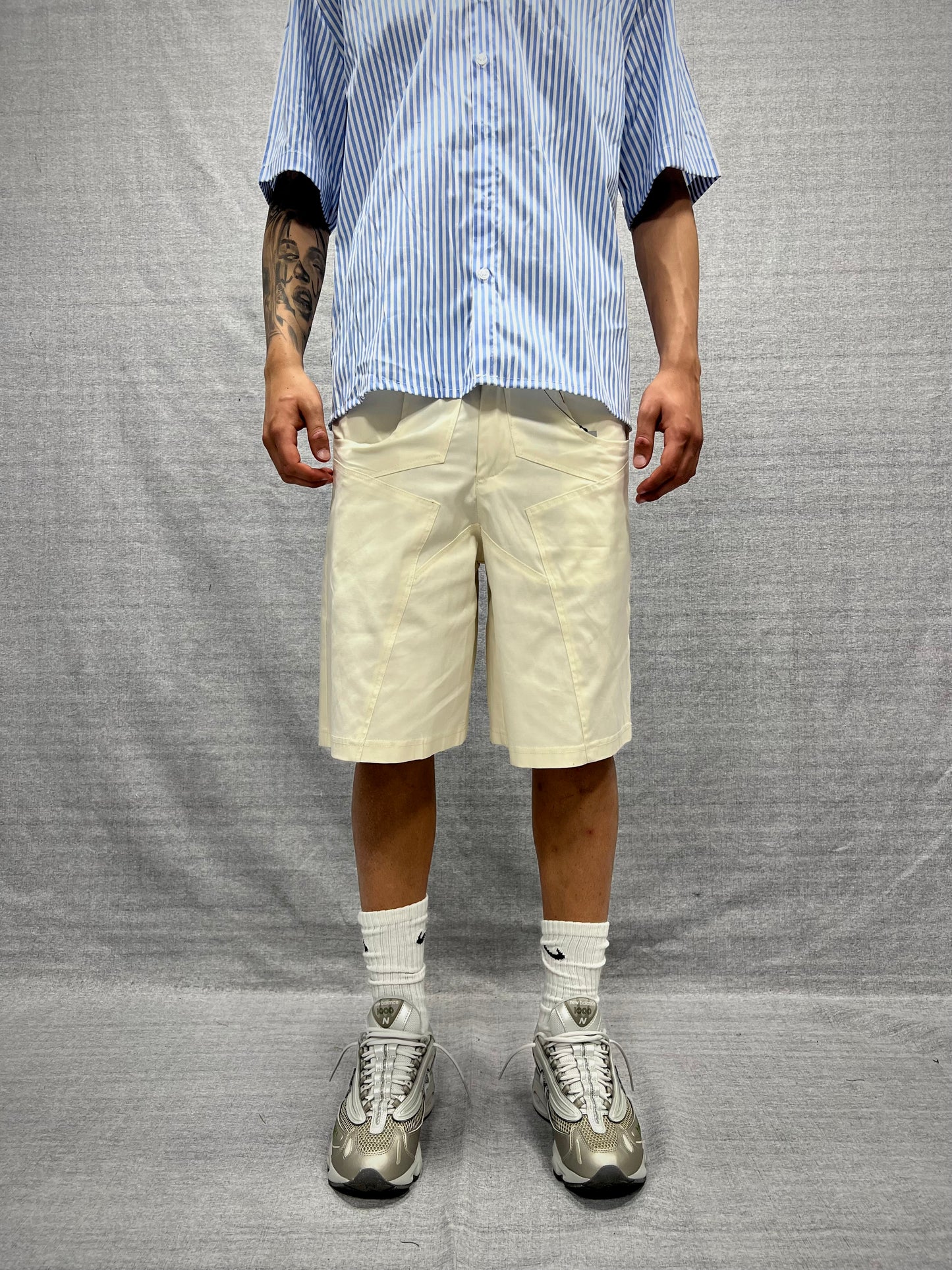 BERMUDA CARPENTER REGULAR FIT PANNA