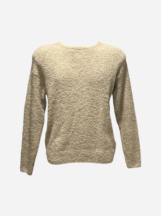 MAGLIONE BEIGE BOUCLÉ
