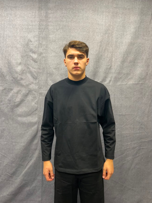 T-SHIRT LONGSLEEVE NERA