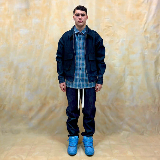 COORDINATO IN DENIM LAVAGGIO ZERO