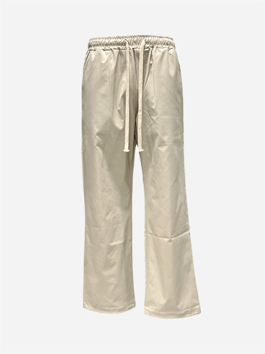 PANTALONI PARACHUTE LOOSE FIT PANNA