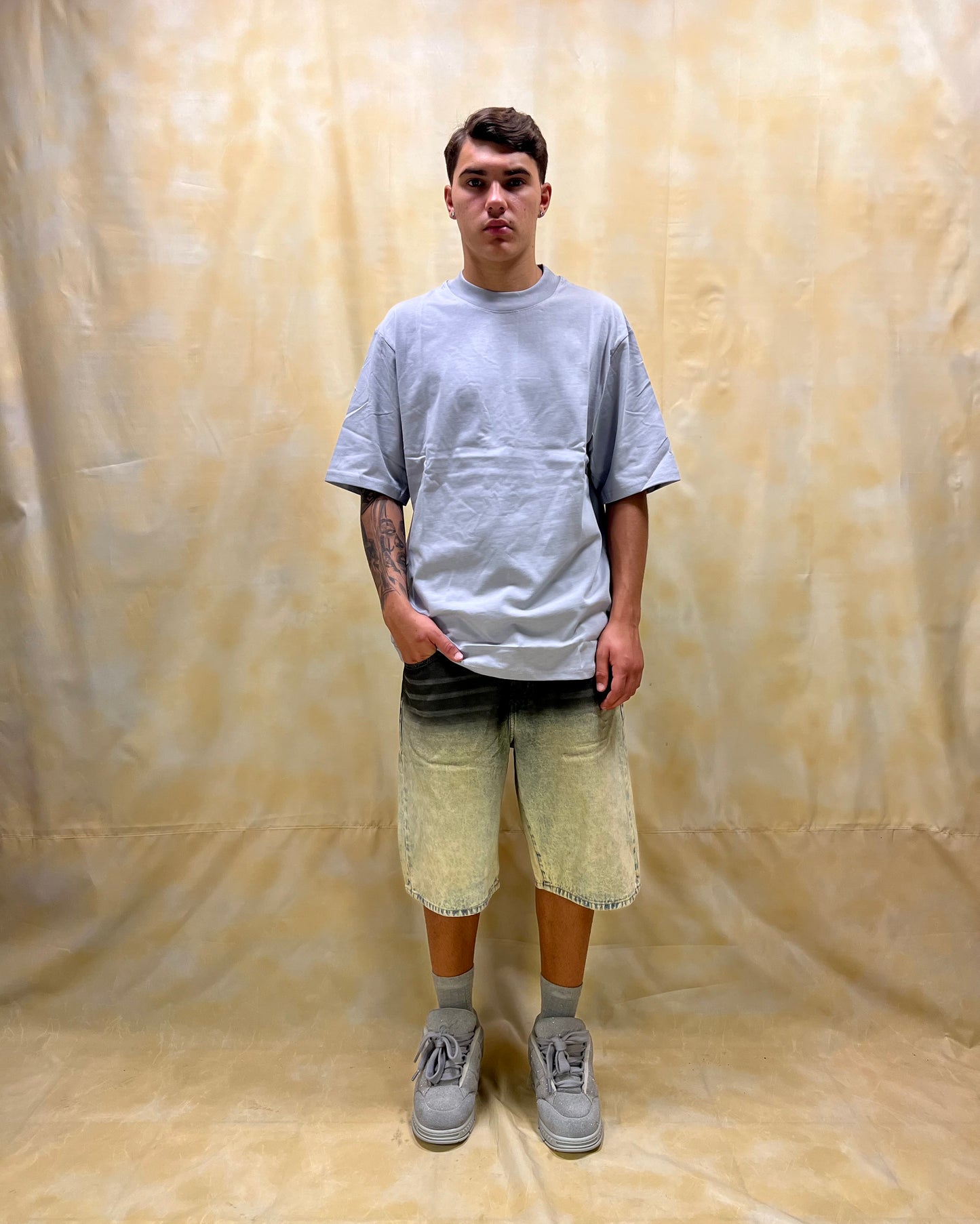 BERMUDA JORTS LAVAGGIO SABBIATO DÉGRADÉ